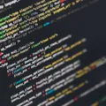 Website code on a screen